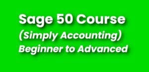 Best Sage 50 Course - Simply Accounting Training - Continuing Education