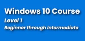 Windows 10 Course - Level 1 and 2 Certificate | AOLC BC